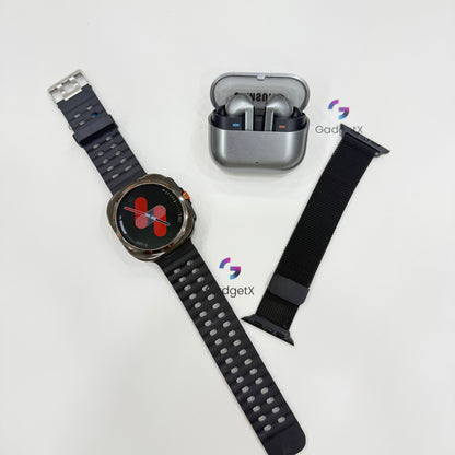 Galaxy Ultra Watch Free Buds 3 Pro & Metal STrap